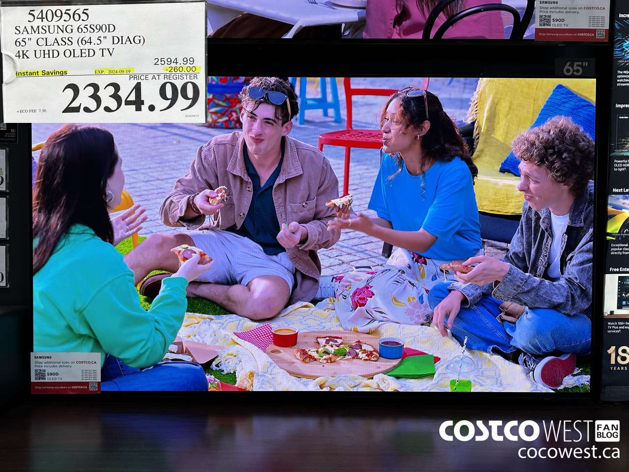 5409565 SAMSUNG 65S90D 65