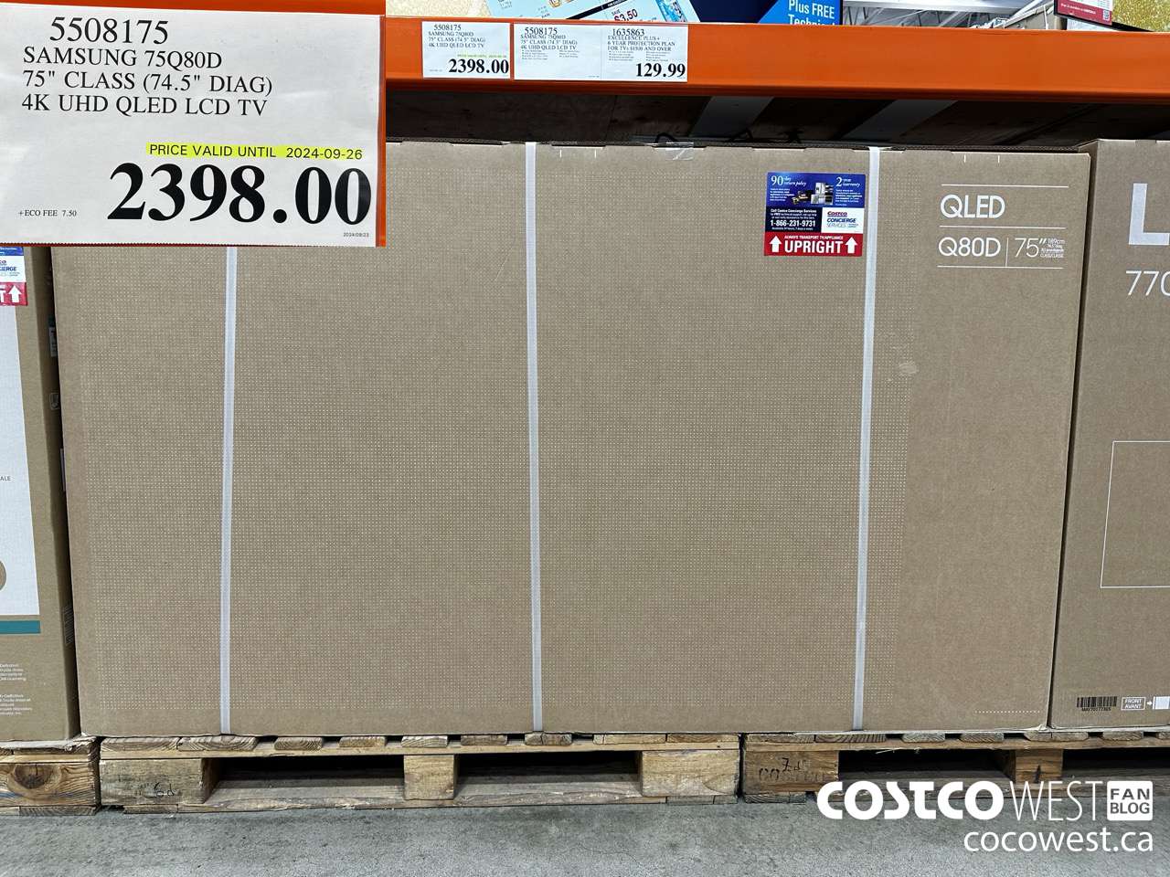 5508175 SAMSUNG 75Q80D 75