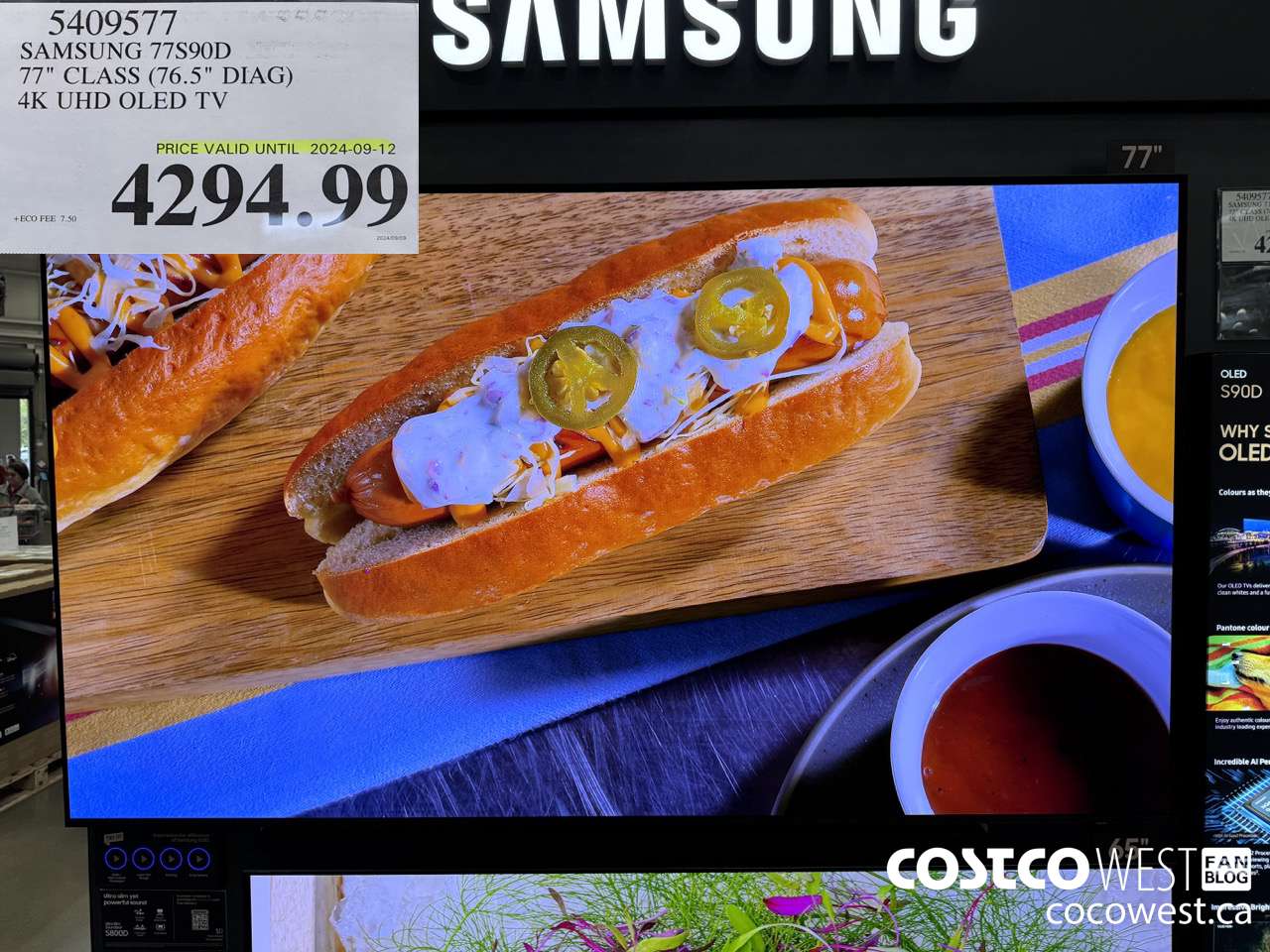 5409577 SAMSUNG 77S90D 77