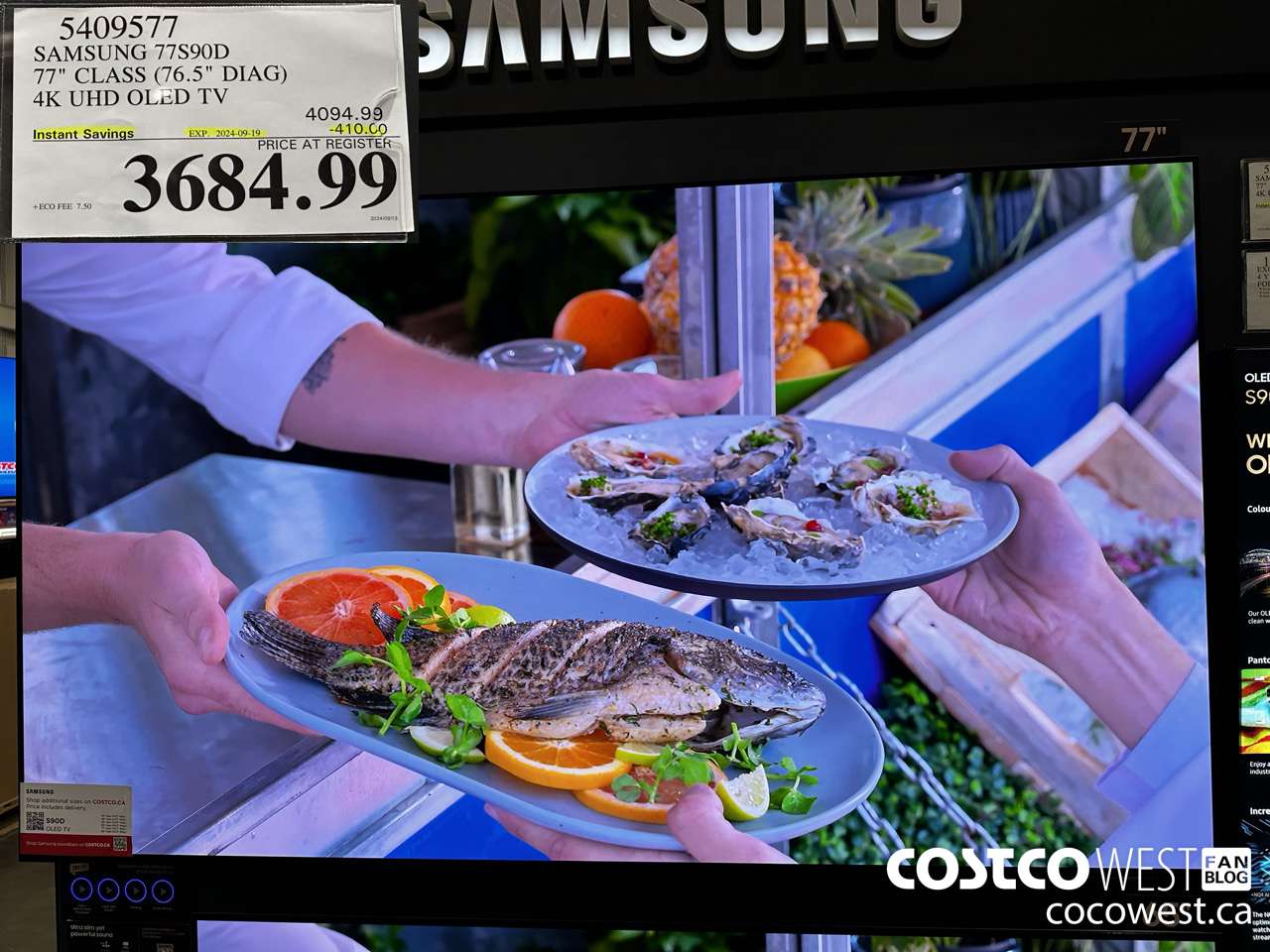 5409577 SAMSUNG 77S90D 77