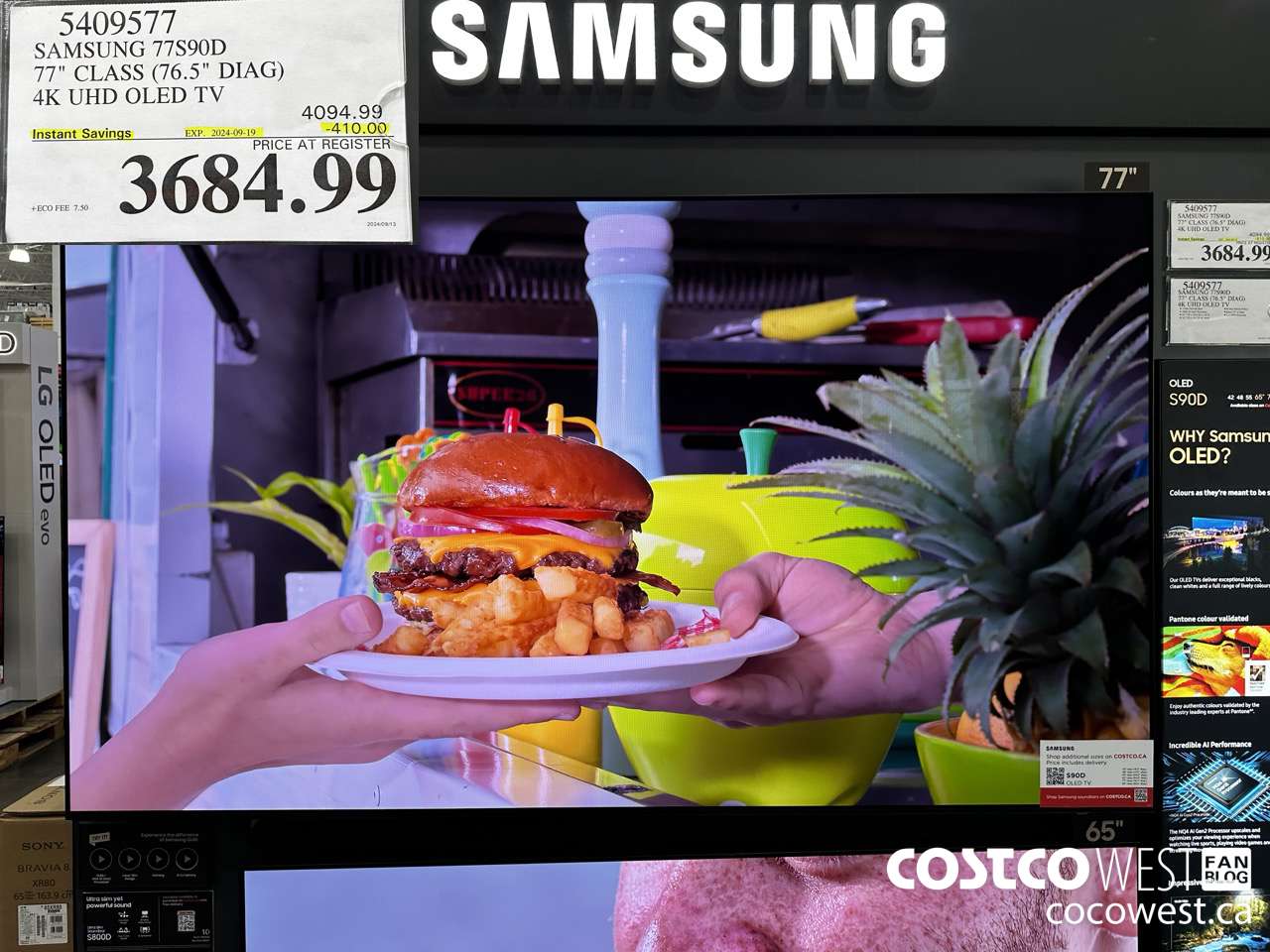 5409577 SAMSUNG 77S90D 77