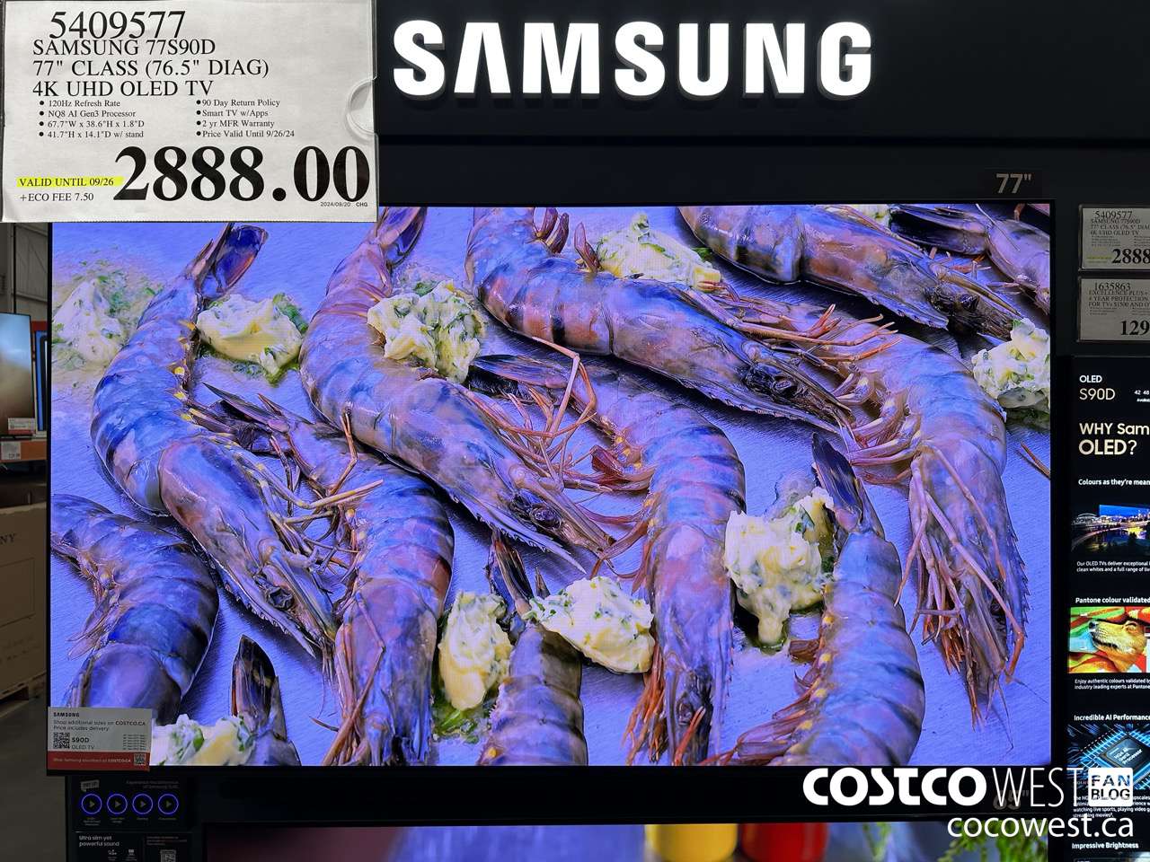 5409577 SAMSUNG 77S90D 77