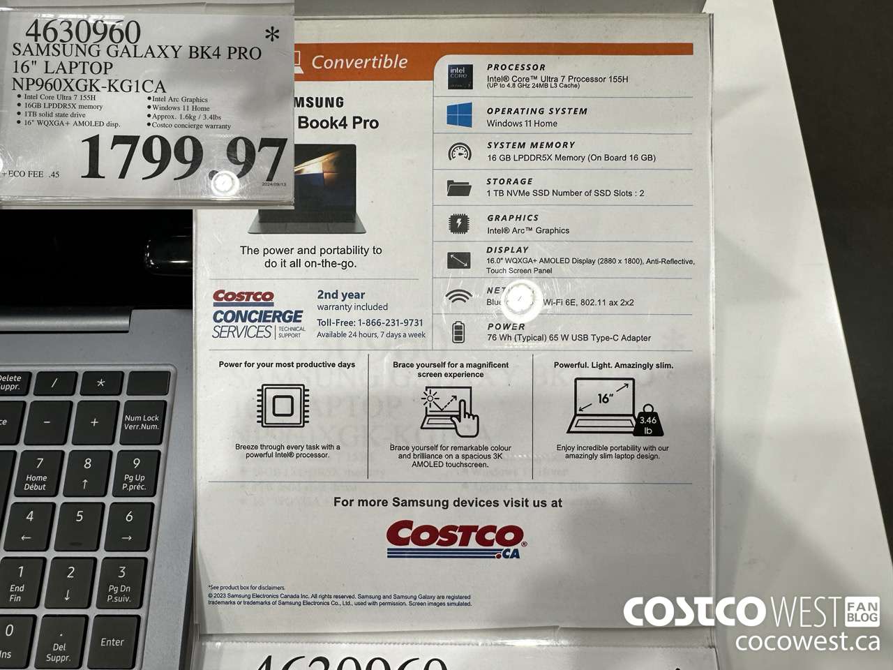 4630960 SAMSUNG GALAXY BK4 PRO 16