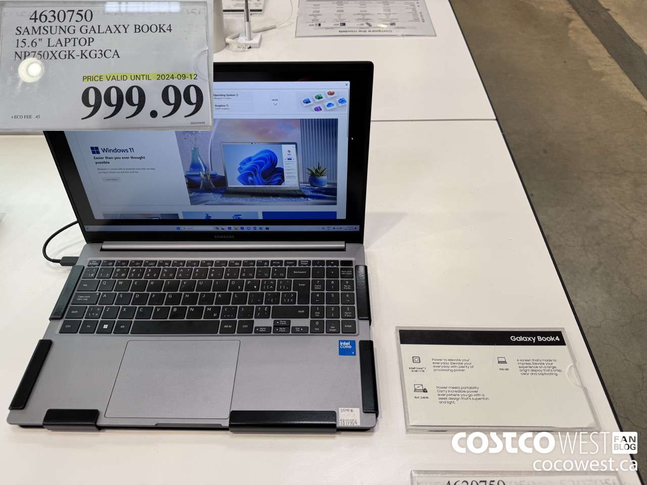 4630750 SAMSUNG GALAXY BOOK4 15.6