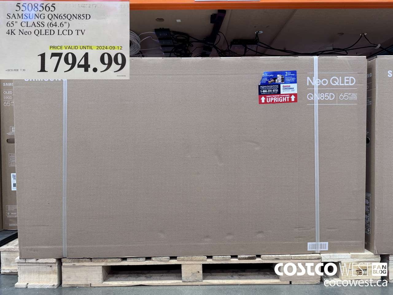 5508565 SAMSUNG QN65QN85D 65