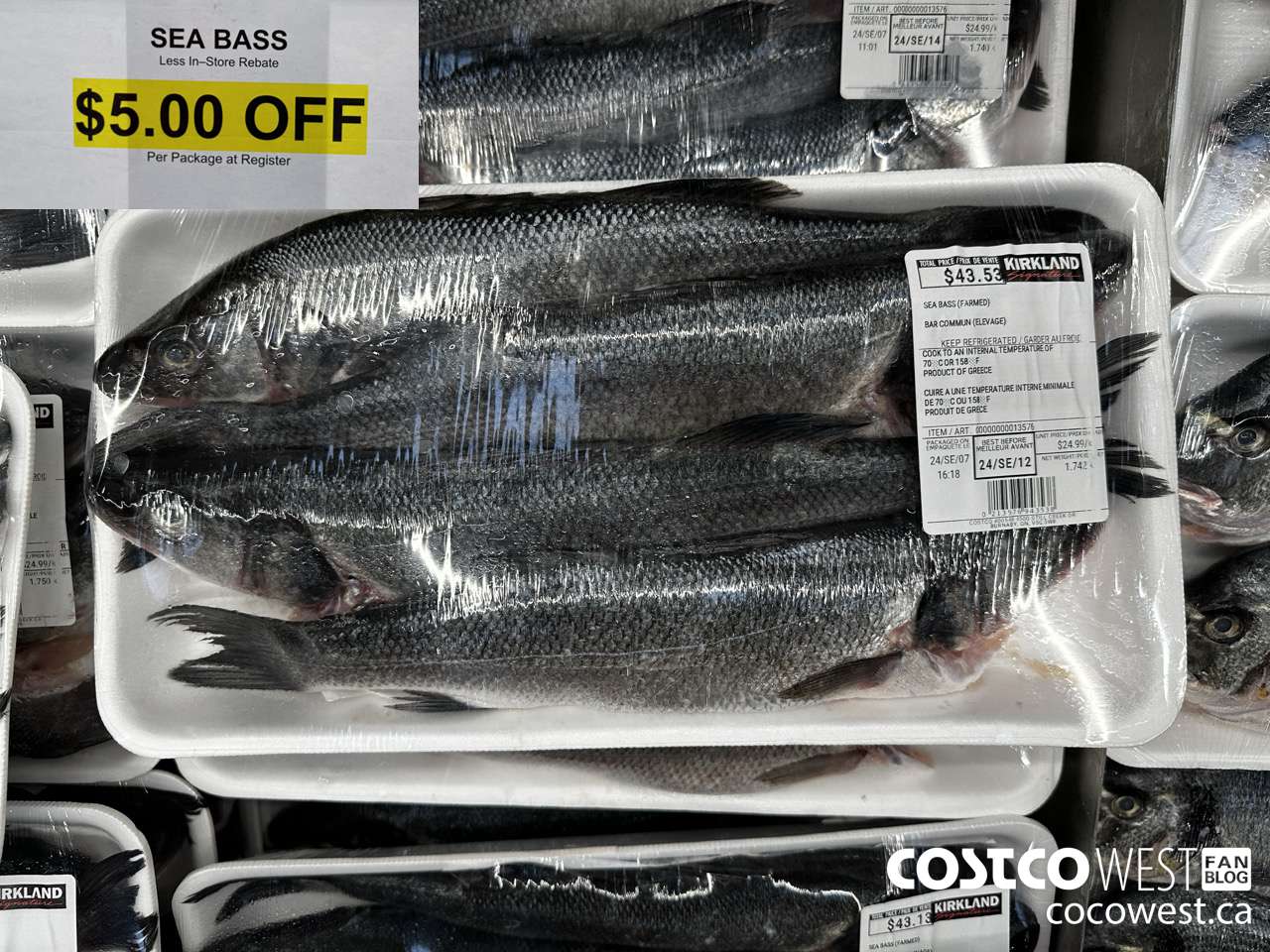 13576 SEA BASS (FARMED) ($5.00 INSTANT SAVINGS)