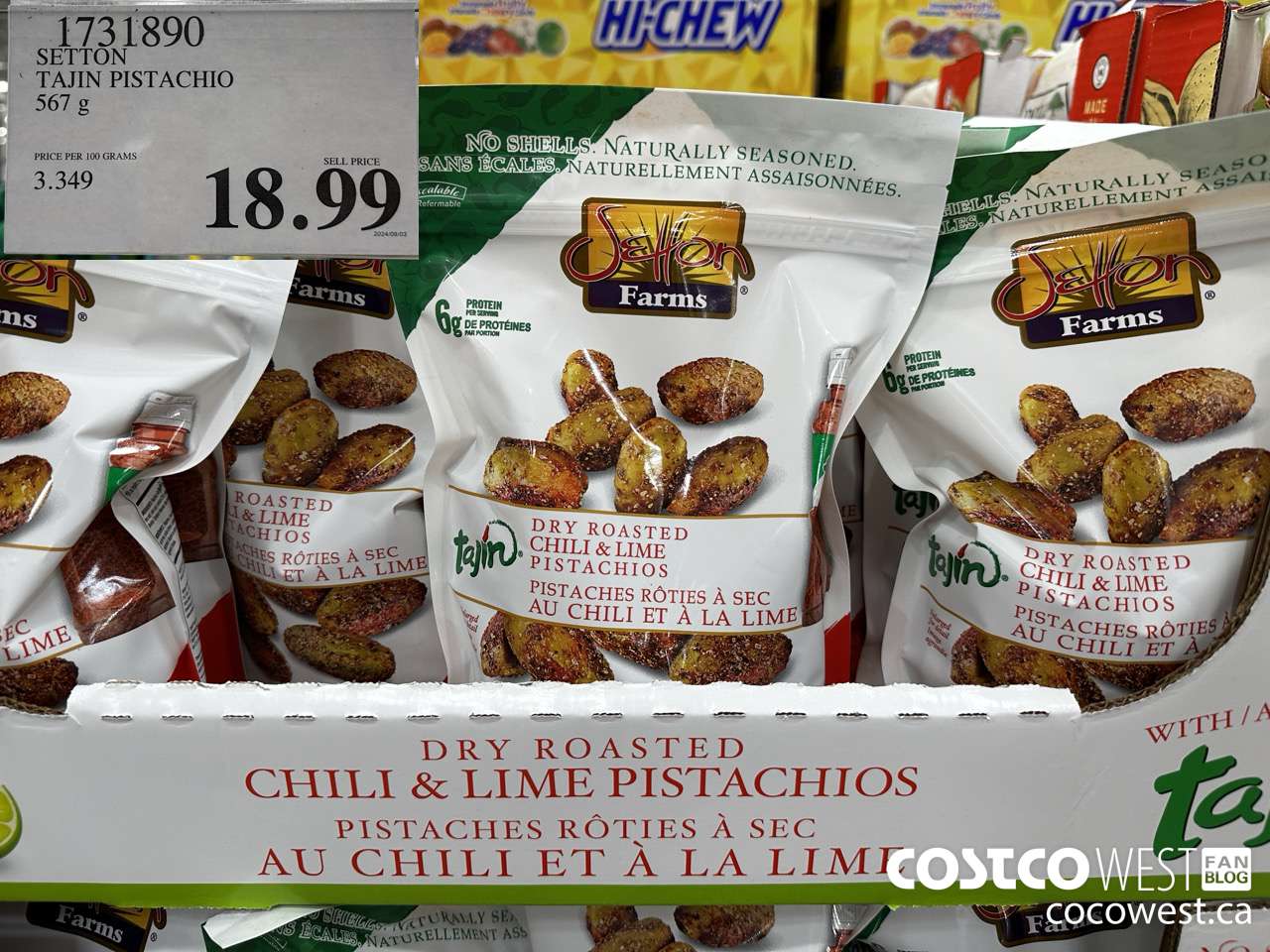 1731890 SETTON TAJIN PISTACHIO 567G $18.99
