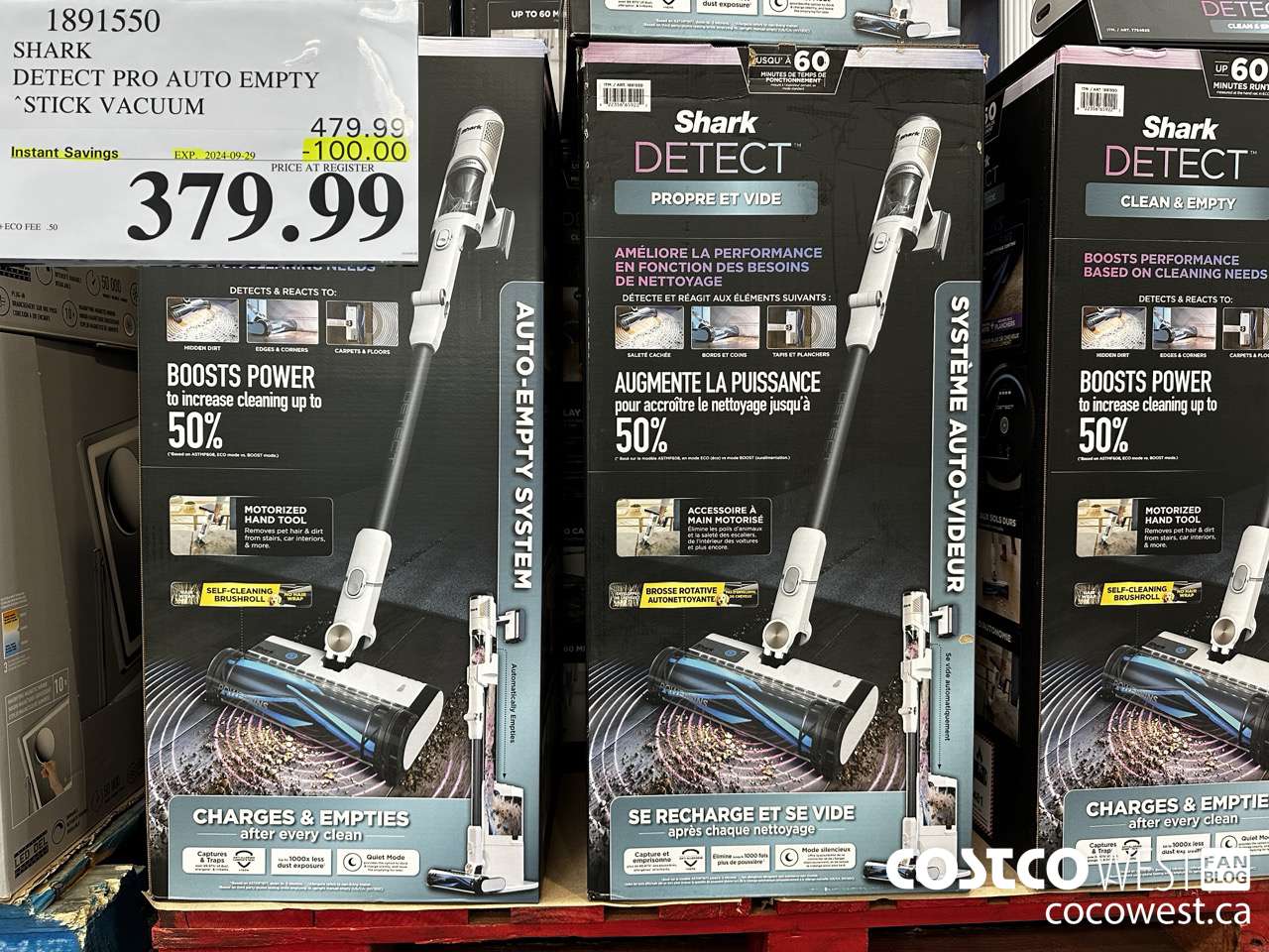 1891550 SHARK DETECT PRO AUTO EMPTY STICK VACUUM ($100.00 INSTANT SAVINGS EXPIRES ON 2024-09-29) $379.99