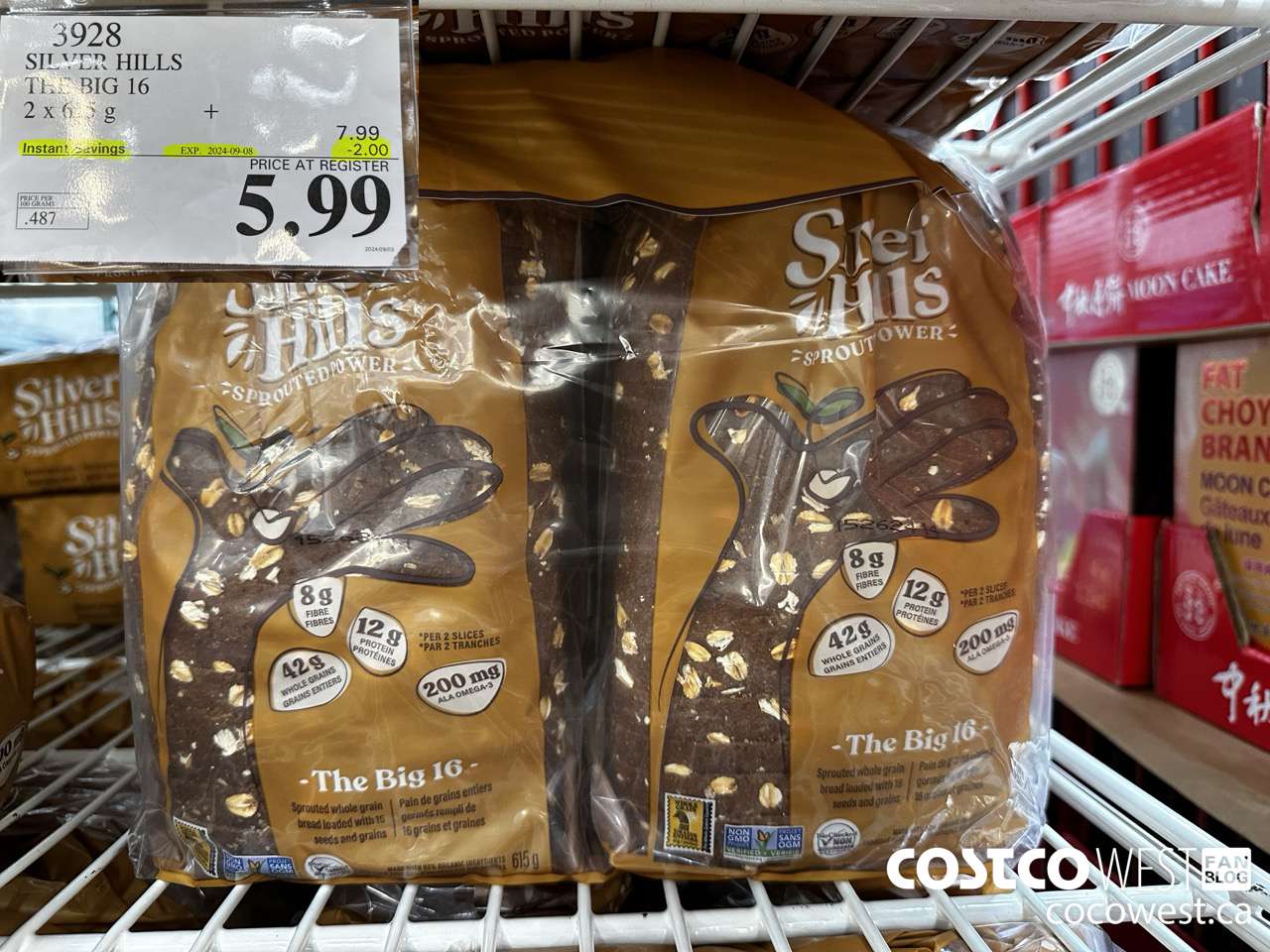 3928 SILVER HILLS THE BIG 16 2 x 615 g ($2.00 INSTANT SAVINGS EXPIRES ON 2024-09-08) $5.99