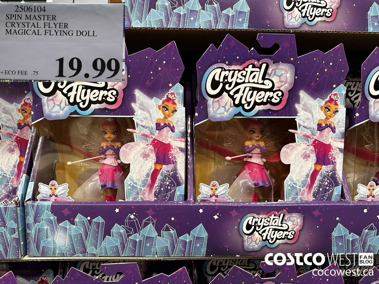 2506104 SPIN MASTER CRYSTAL FLYER MAGICAL FLYING DOLL $19.99