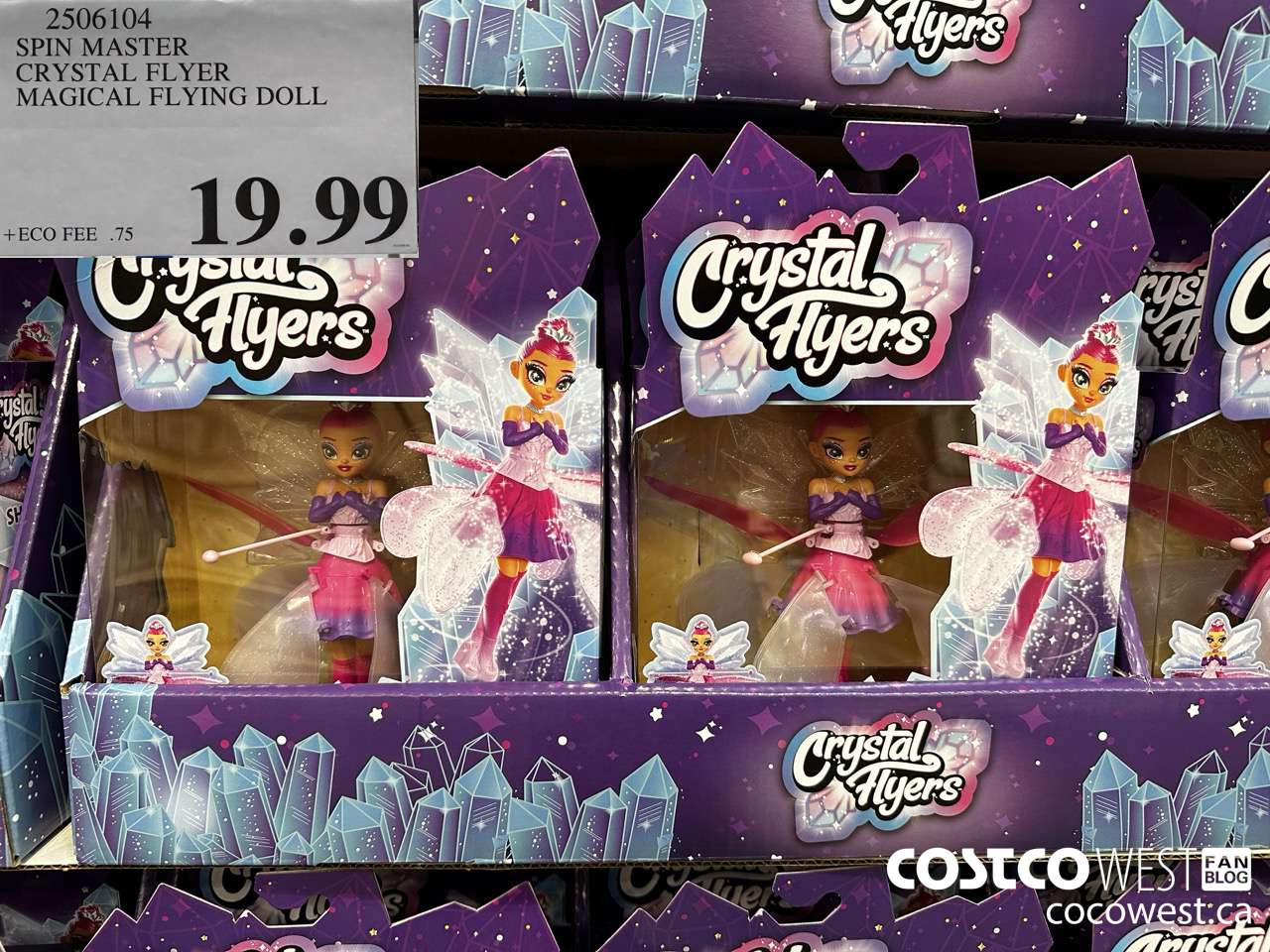 2506104 SPIN MASTER CRYSTAL FLYER MAGICAL FLYING DOLL $19.99