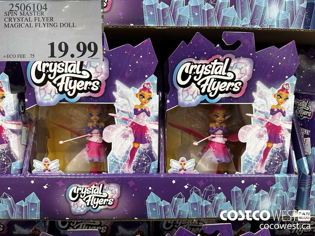 2506104 SPIN MASTER CRYSTAL FLYER MAGICAL FLYING DOLL $19.99