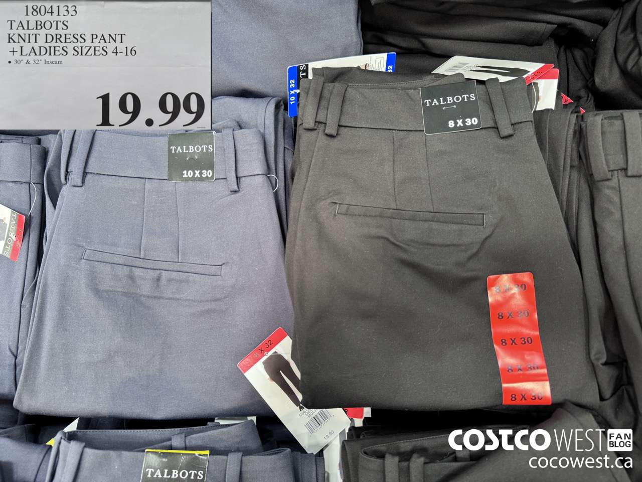 1804133 TALBOTS KNIT DRESS PANT LADIES SIZES 4-16 $19.99