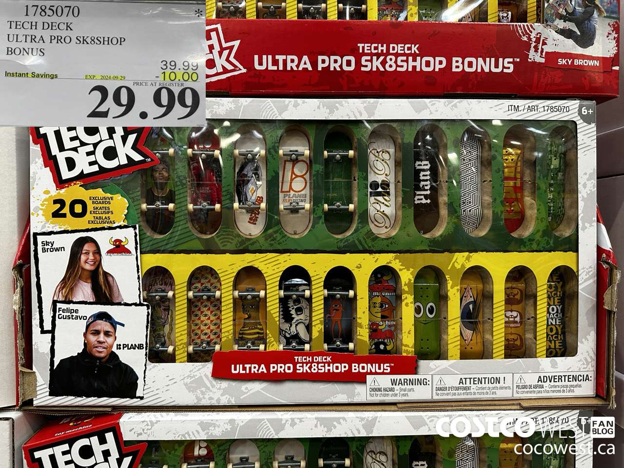 1785070 TECH DECK ULTRA PRO SK8SHOP BONUS ($10.00 INSTANT SAVINGS EXPIRES ON 2024-09-29) $29.99