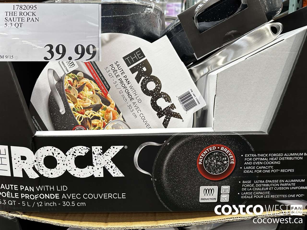 1782095 THE ROCK SAUTE PAN 5.3 QT $39.99