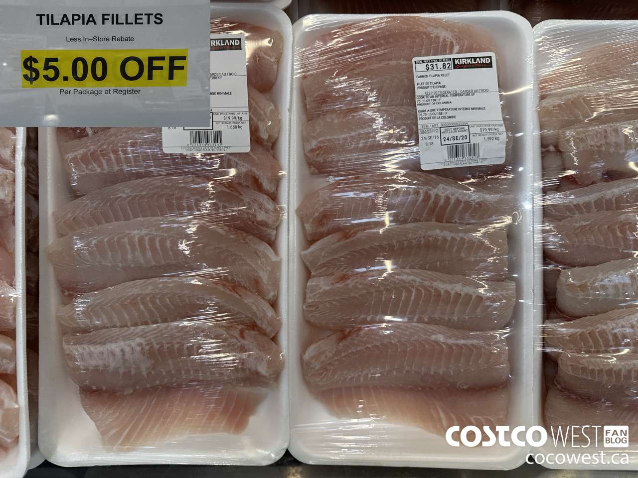21355 TILAPIA FILLETS ($5.00 INSTANT SAVINGS)