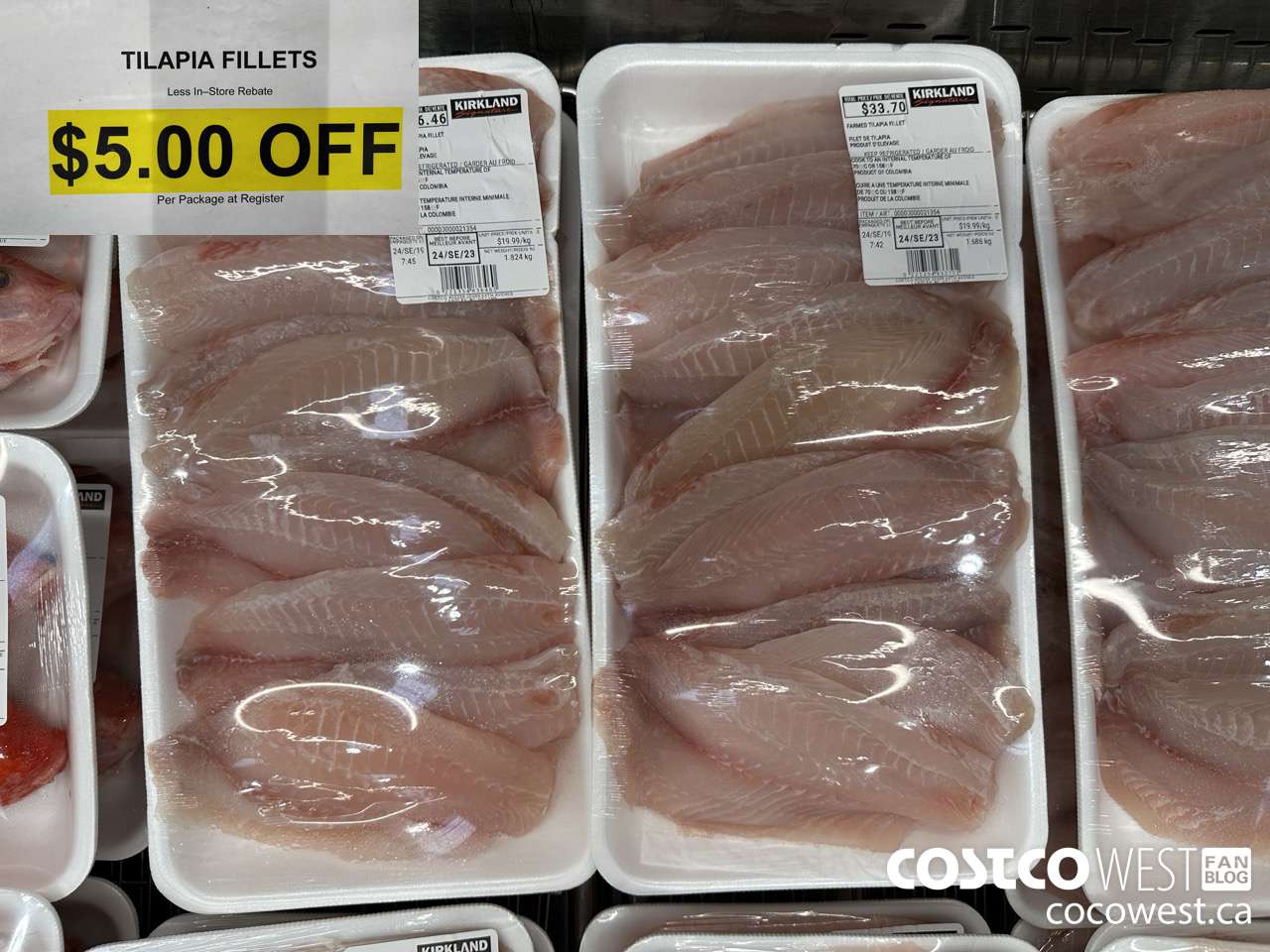 21355 TILAPIA FILLETS ($5.00 INSTANT SAVINGS)