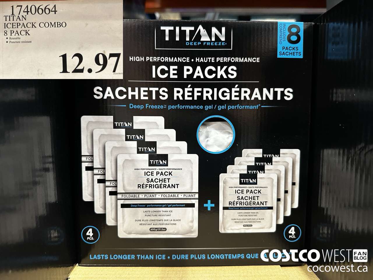 1740664 TITAN ICEPACK COMBO 8 PACK $12.97
