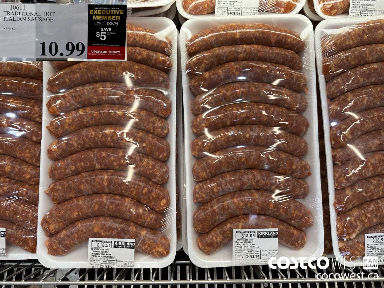 10611 TRADITIONAL HOT ITALIAN SAUSAGE ($5.00 INSTANT SAVINGS EXPIRES ON 2024-09-29) $5.99