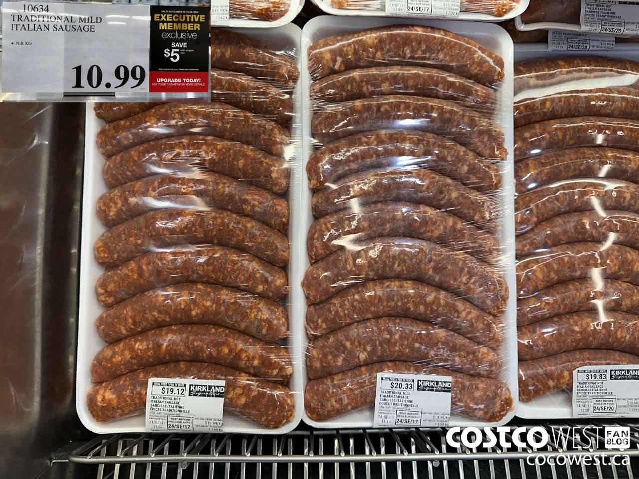 10634 TRADITIONAL MILD ITALIAN SAUSAGE ($5.00 INSTANT SAVINGS EXPIRES ON 2024-09-29) $5.99