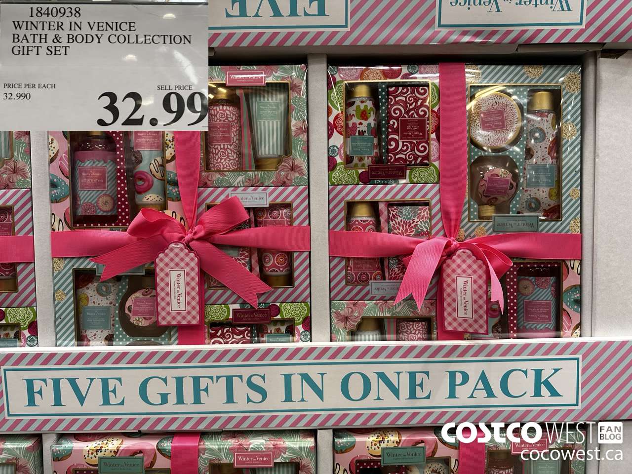 1840938 WINTER IN VENICE BATH & BODY COLLECTION GIFT SET $32.99