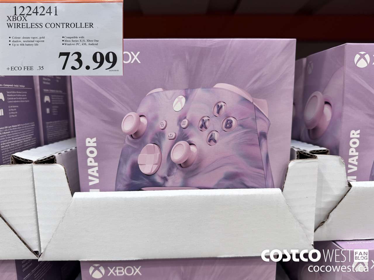 1224241 XBOX WIRELESS CONTROLLER $73.99