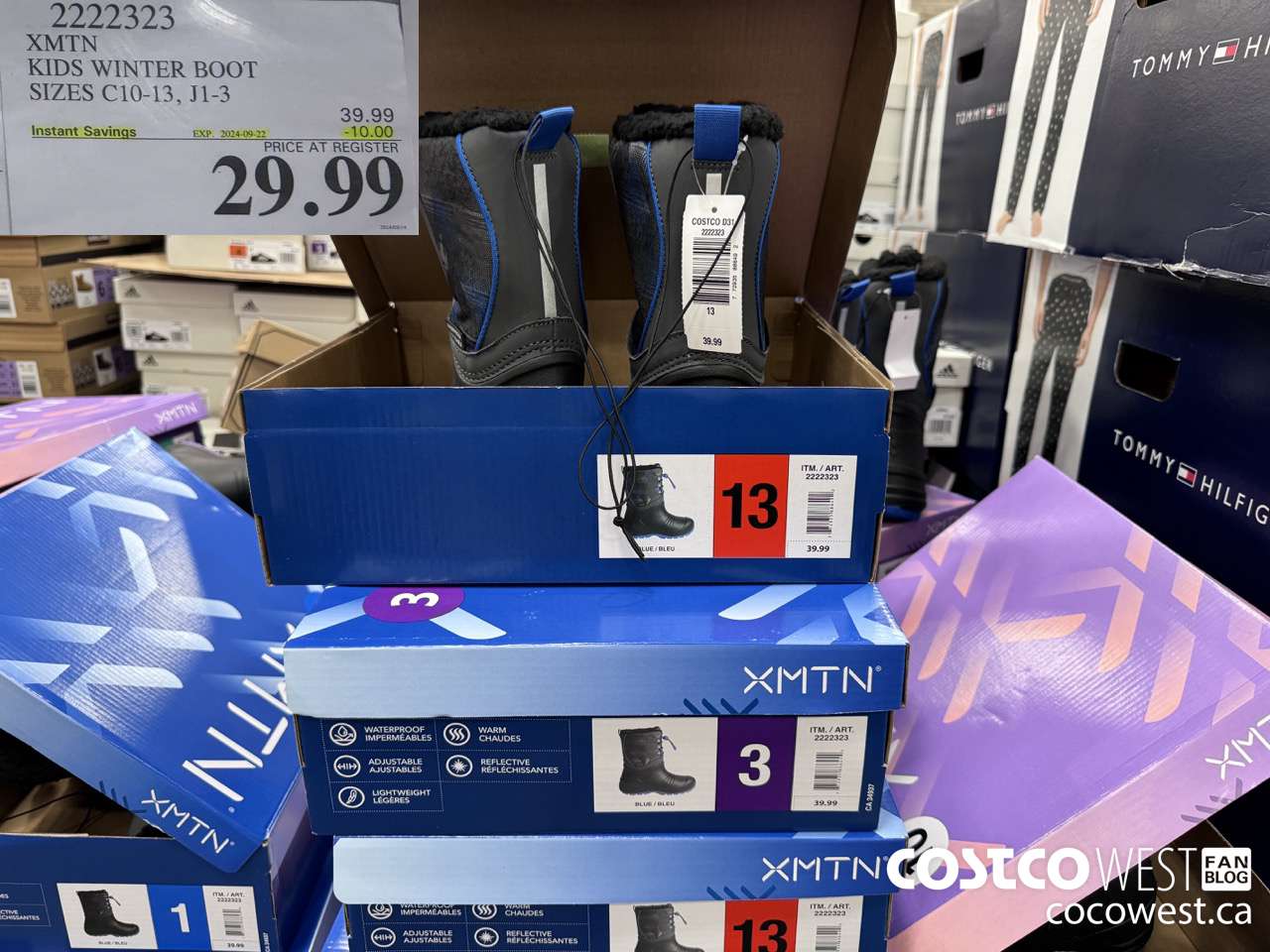 2222323 XMTN KIDS WINTER BOOT SIZES C10-13, J1-3 ($10.00 INSTANT SAVINGS EXPIRES ON 2024-09-22) $29.99