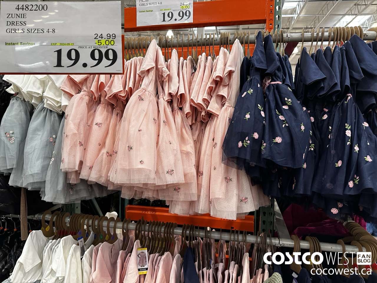 4482200 ZUNIE DRESS GIRLS SIZES 4-8 ($5.00 INSTANT SAVINGS EXPIRES ON 2024-09-15) $19.99