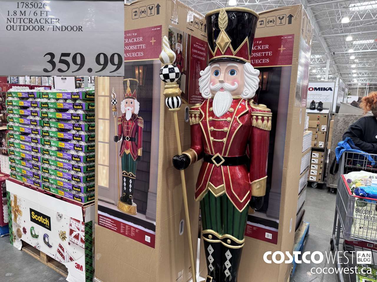 1785026 1.8M/6FT NUTCRACKER OUTDOOR/INDOOR $359.99
