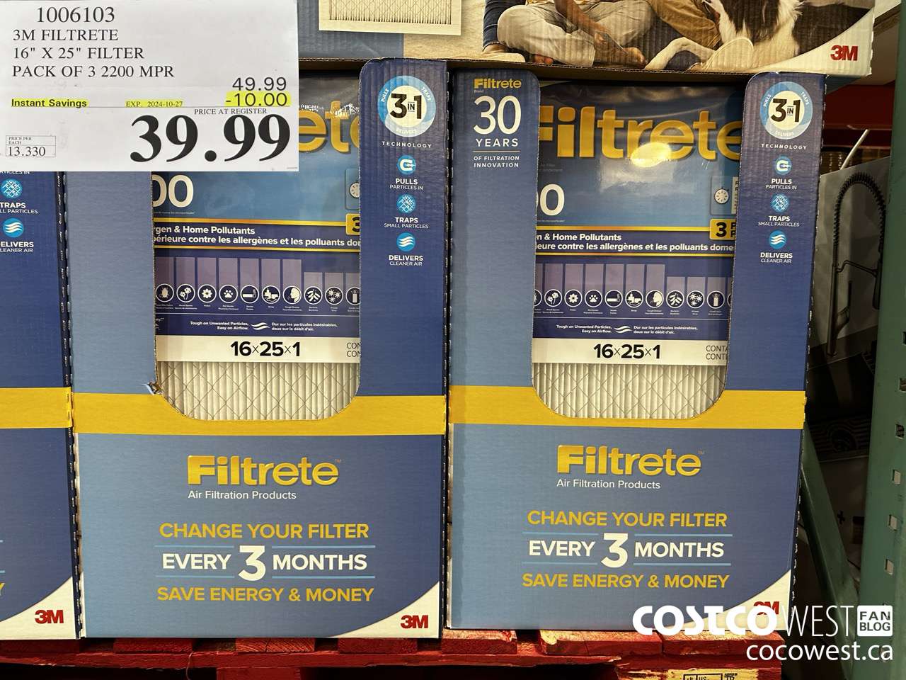 1006103 3M FILTRETE 16