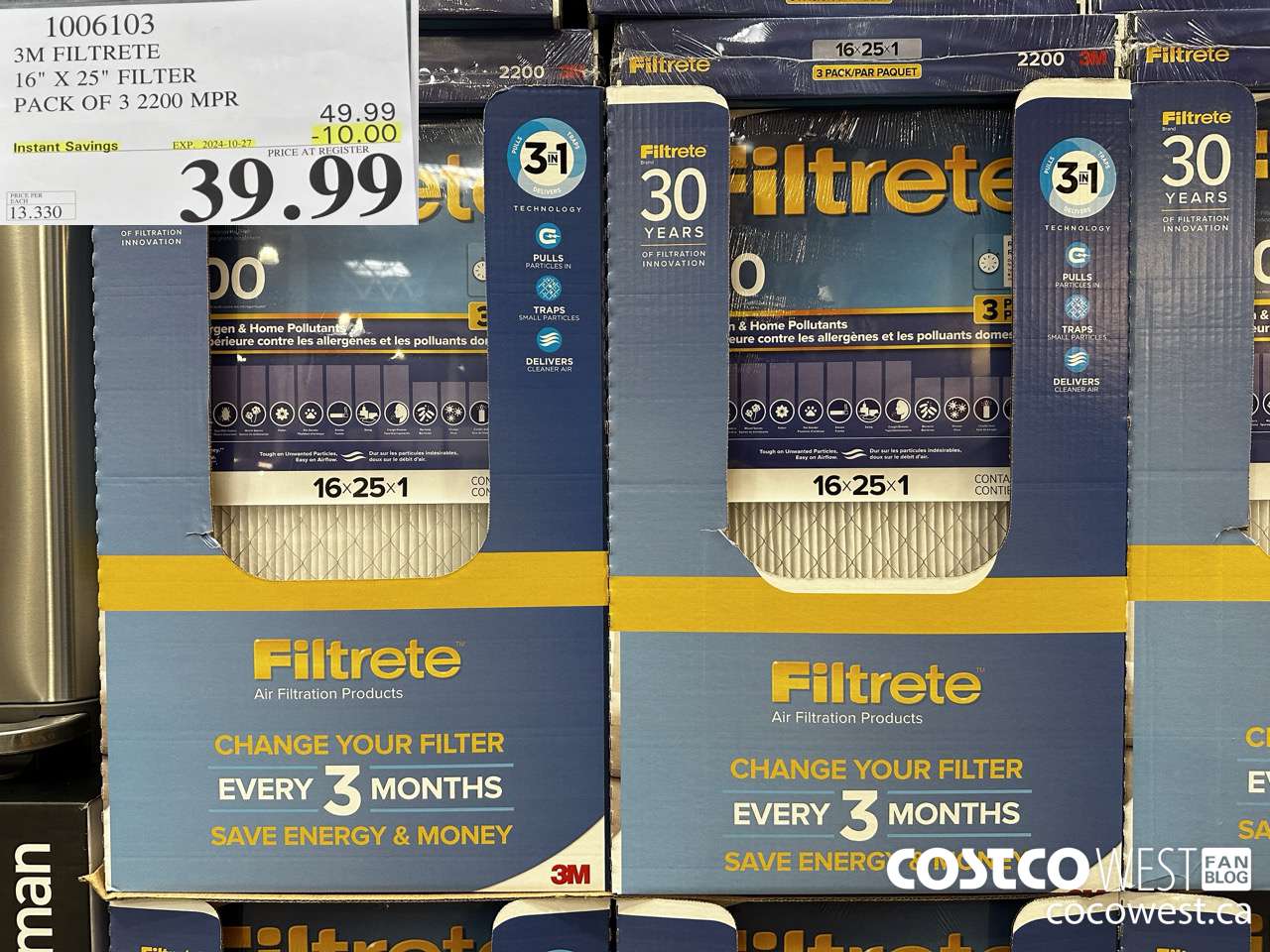 1006103 3M FILTRETE 16
