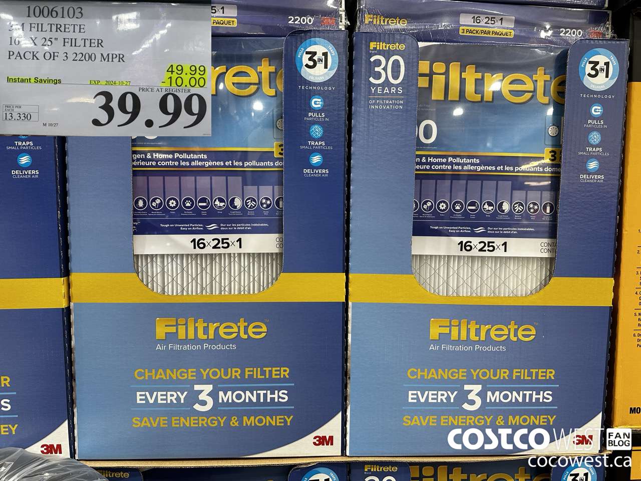 1006103 3M FILTRETE 16