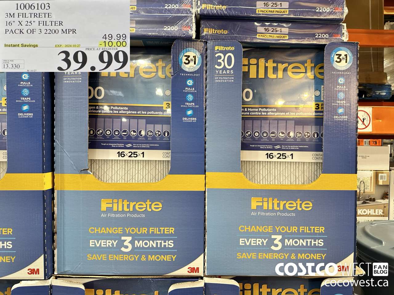 1006103 3M FILTRETE 16