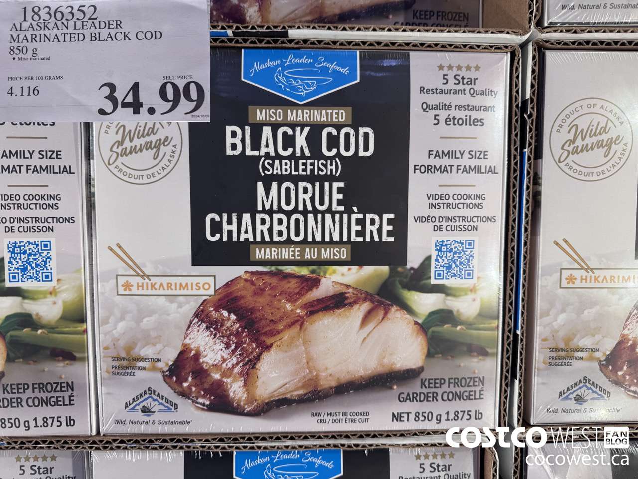 1836352 ALASKAN LEADER MARINATED BLACK CODE 850G $34.99