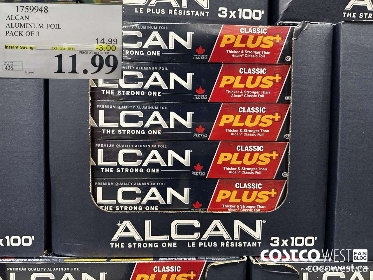 1759948 ALCAN ALUMINUM FOIL PACK OF 3 ($3.00 INSTANT SAVINGS EXPIRES ON 2024-10-13) $11.99