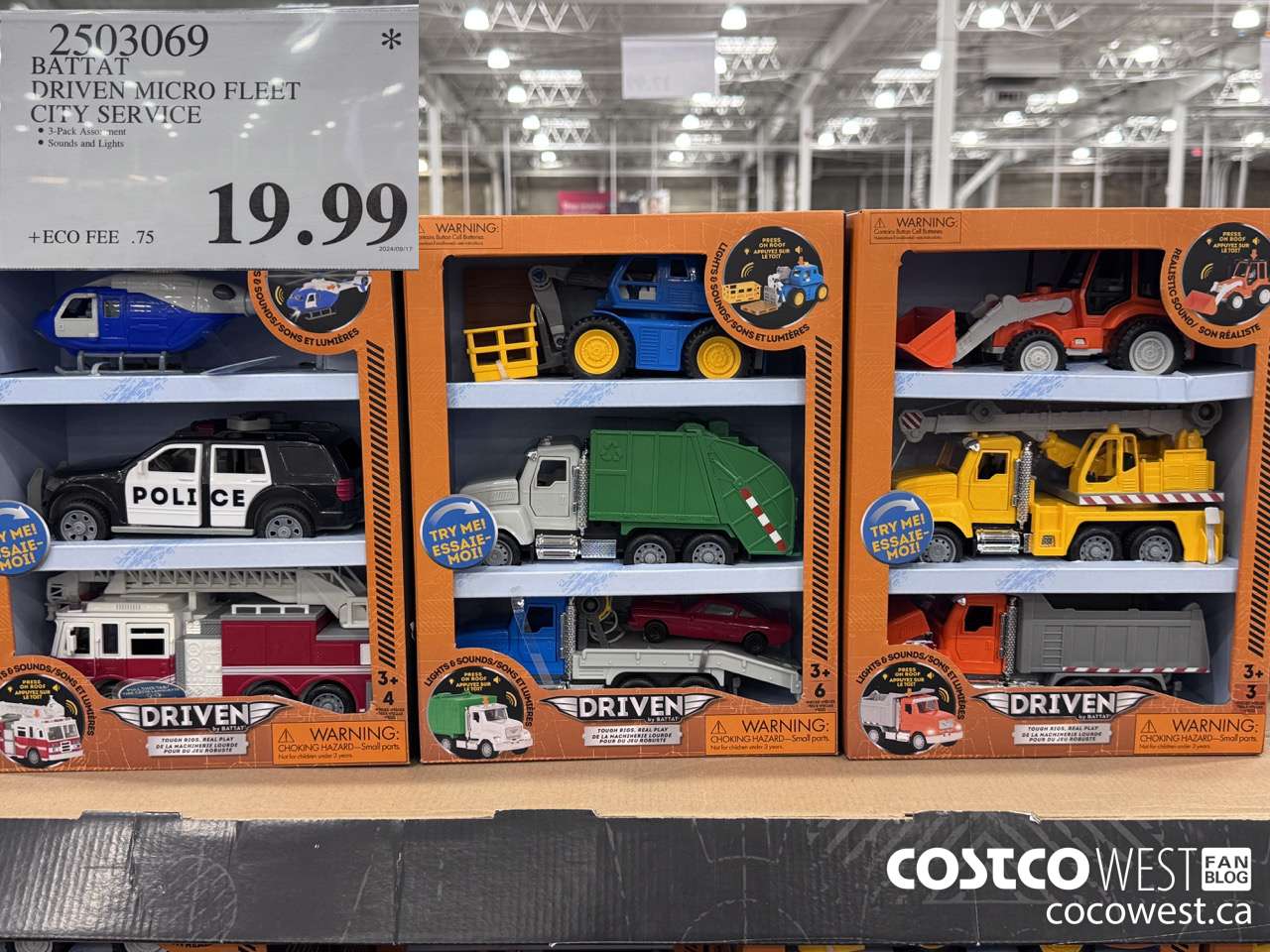 2503069 BATTAT DRIVEN MICRO FLEET CITY SERVICE $19.99