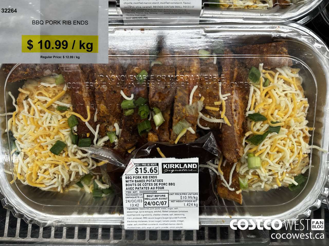 32264 BBO PORK RIB ENDS ($2.00 INSTANT SAVINGS) $10.99