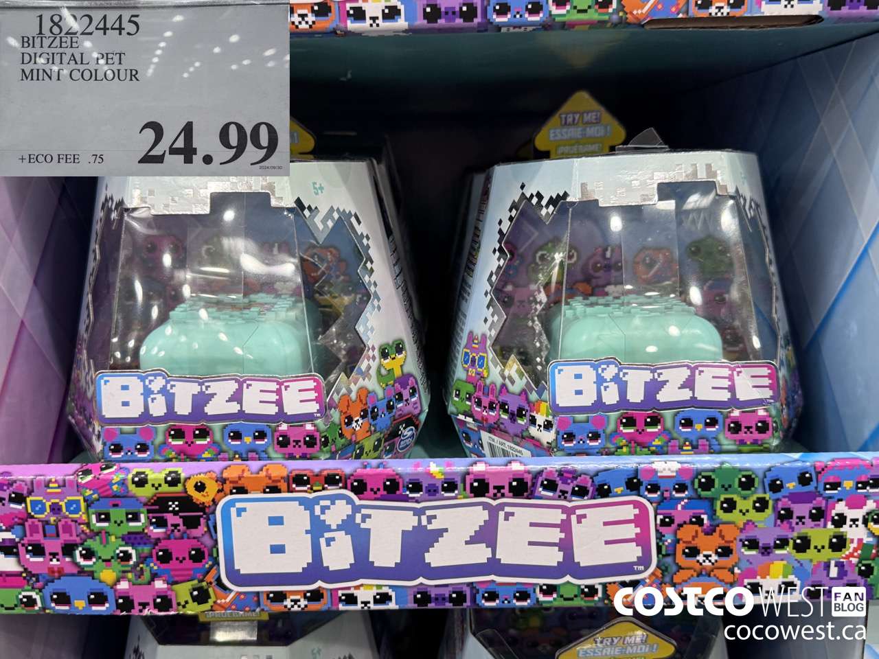1822445 BITZEE DIGITAL PET MINT COLOUR $24.99