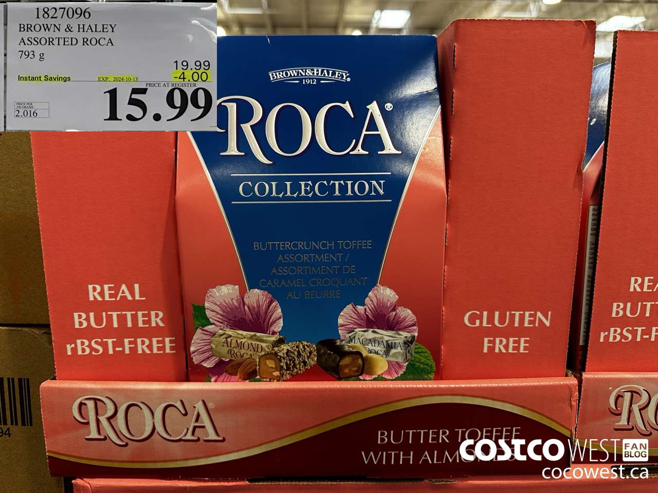 1827096 BROWN & HALEY ASSORTED ROCA 793G ($4.00 INSTANT SAVINGS EXPIRES ON 2024-10-13) $15.99