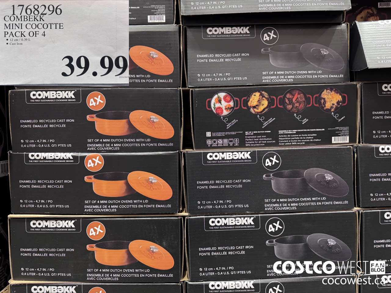 1768296 COMBEKK MINI COCOTTE PACK OF 4 $39.99