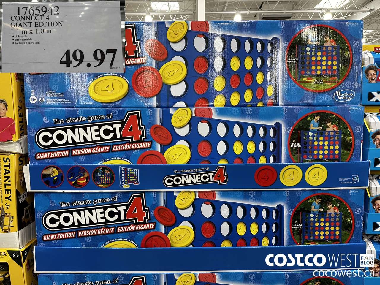 1765942 CONNECT 4 GIANT EDITION 1.1M X 1.0M $49.97