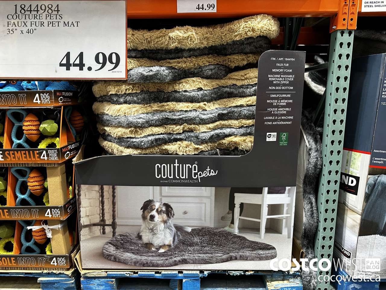 1844984 COUTURE PETS FAUX FUR PET MAT 35