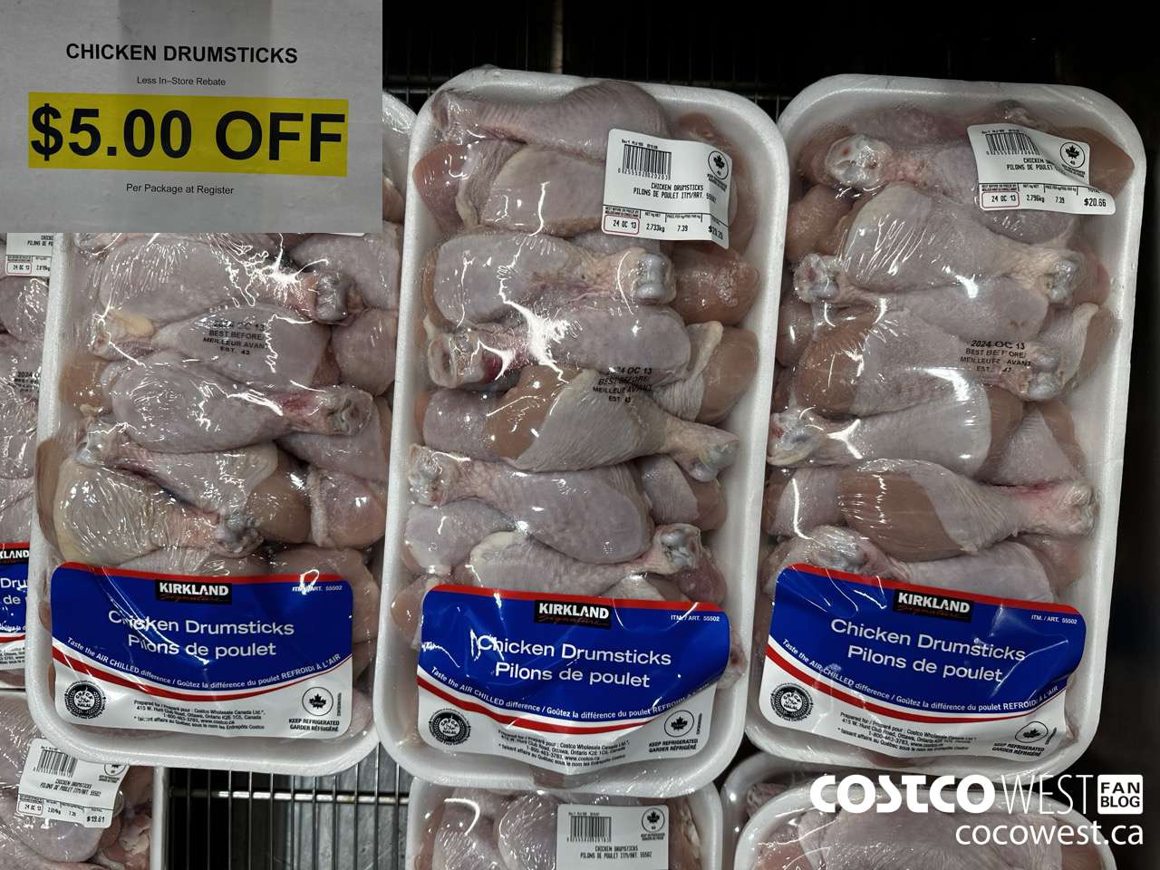 55502 Chicken Drumsticks  ($5.00 INSTANT SAVINGS)