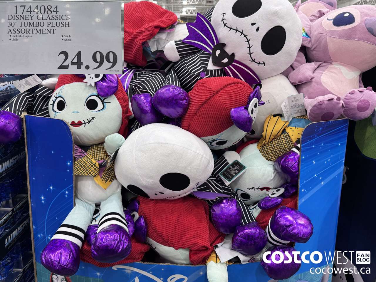 1744084 DISNEY 100 JUMBO PLUSH ASSORTMENT $24.99