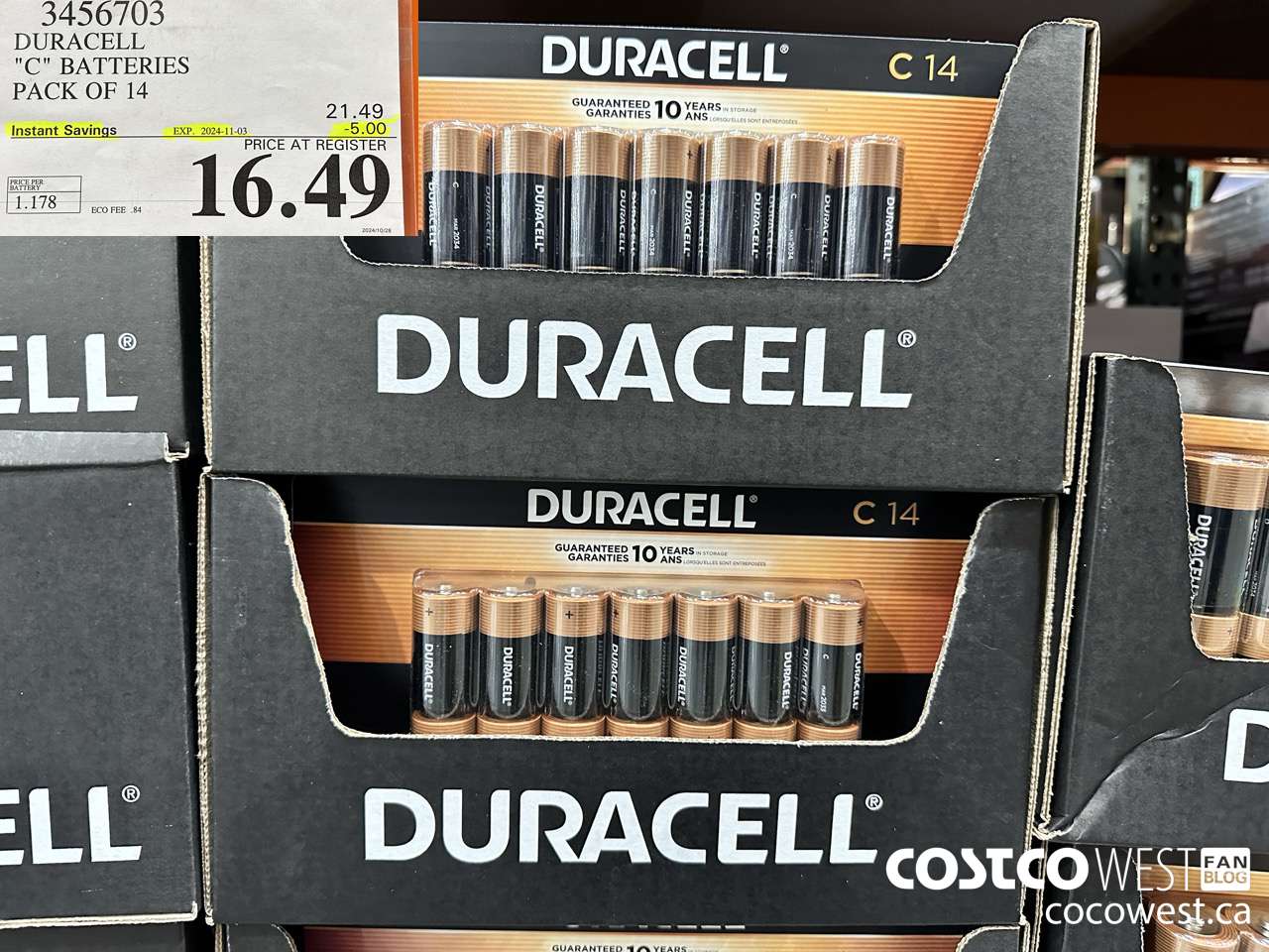 3456703 DURACELL 