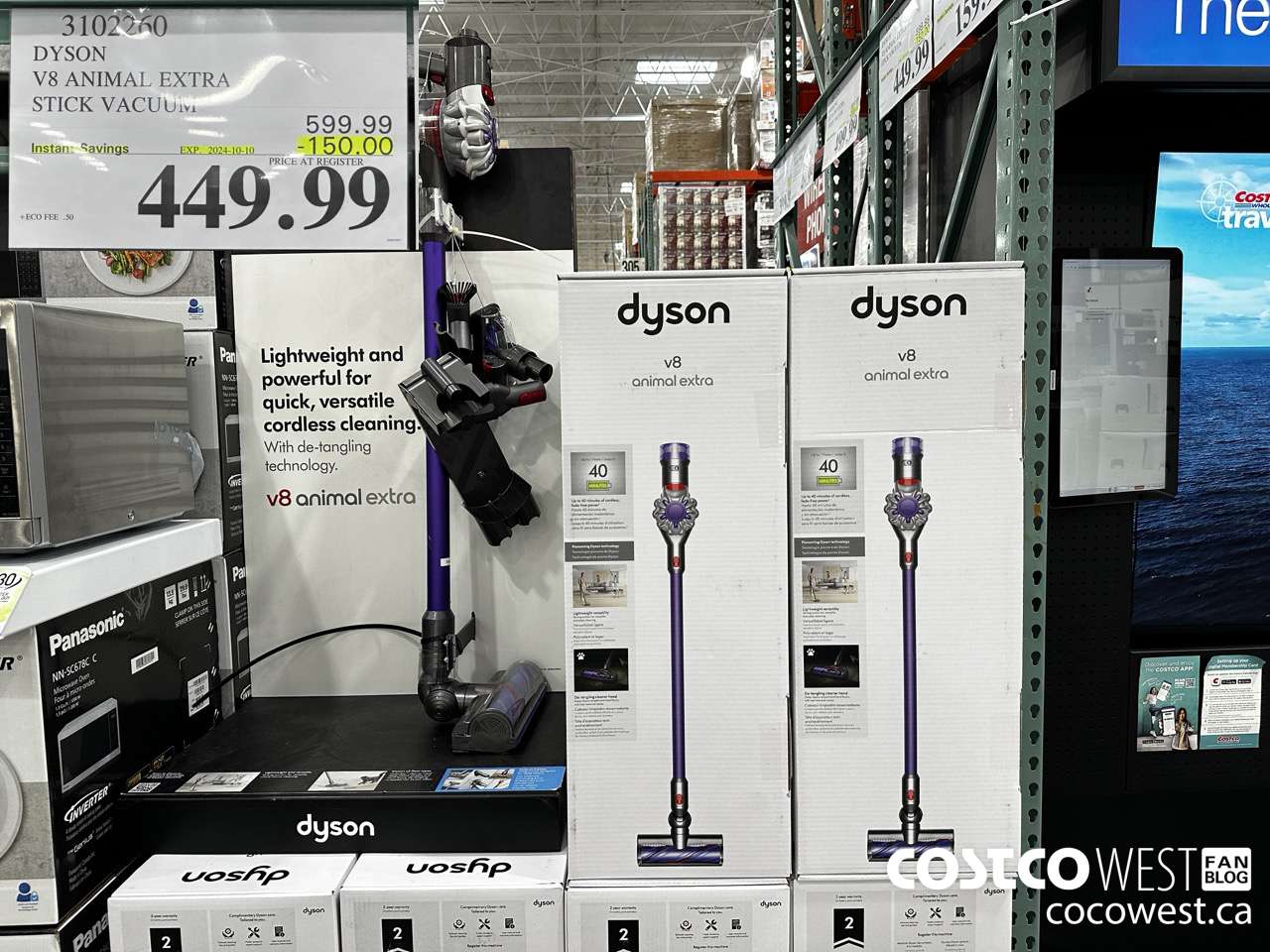 3102260 DYSON V8 ANIMAL EXTRA CORD-FREE VACUUM ($150.00 INSTANT SAVINGS EXPIRES ON 2024-10-10) $449.99