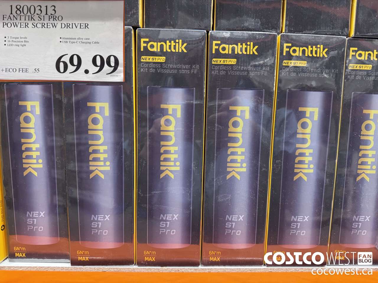 1800313 FANTTIK S1 PRO POWER SCRE DRIVER $69.99