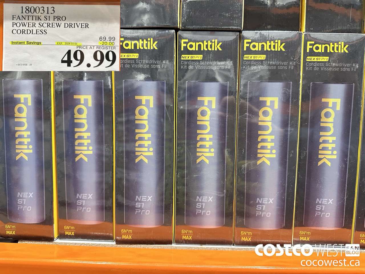 1800313 FANTTIK S1 PRO POWER SCRE DRIVER ($20.00 INSTANT SAVINGS EXPIRES ON 2024-11-01) $49.99