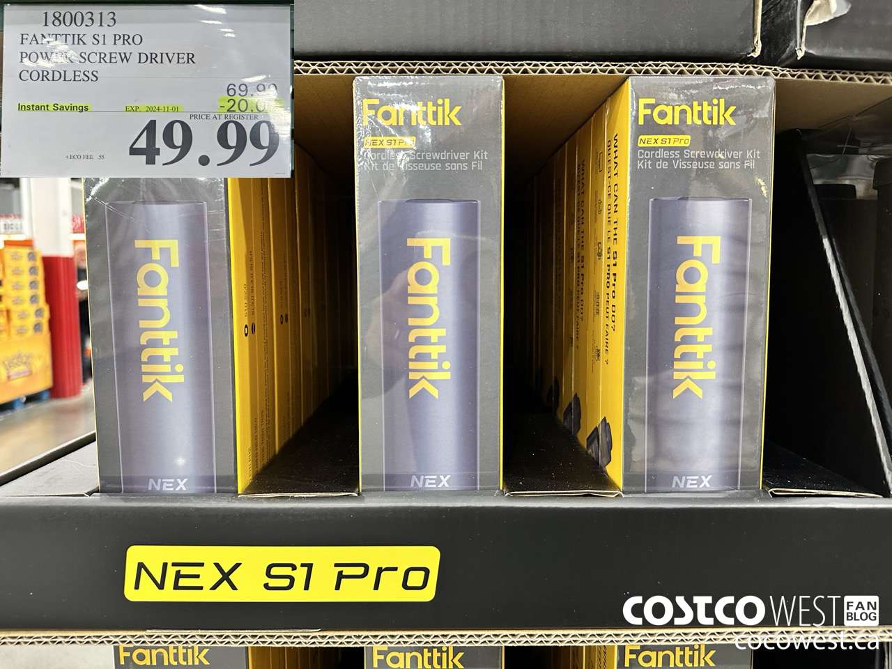 1800313 FANTTIK S1 PRO POWER SCRE DRIVER ($20.00 INSTANT SAVINGS EXPIRES ON 2024-11-01) $49.99