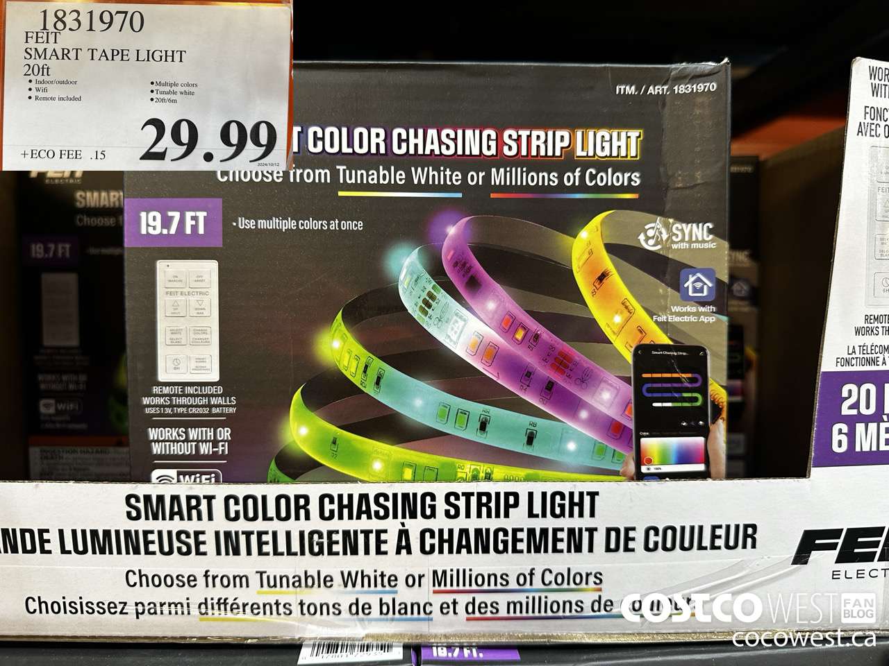 1831970 FEIT SMART TAPE LIGHT 20FT $29.99